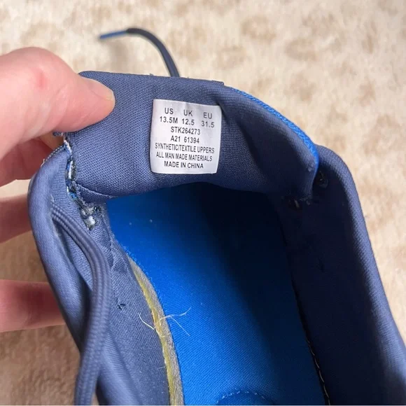 Kids Sperry navy blue boat shoes (size 14.5) - Picture 9 of 9